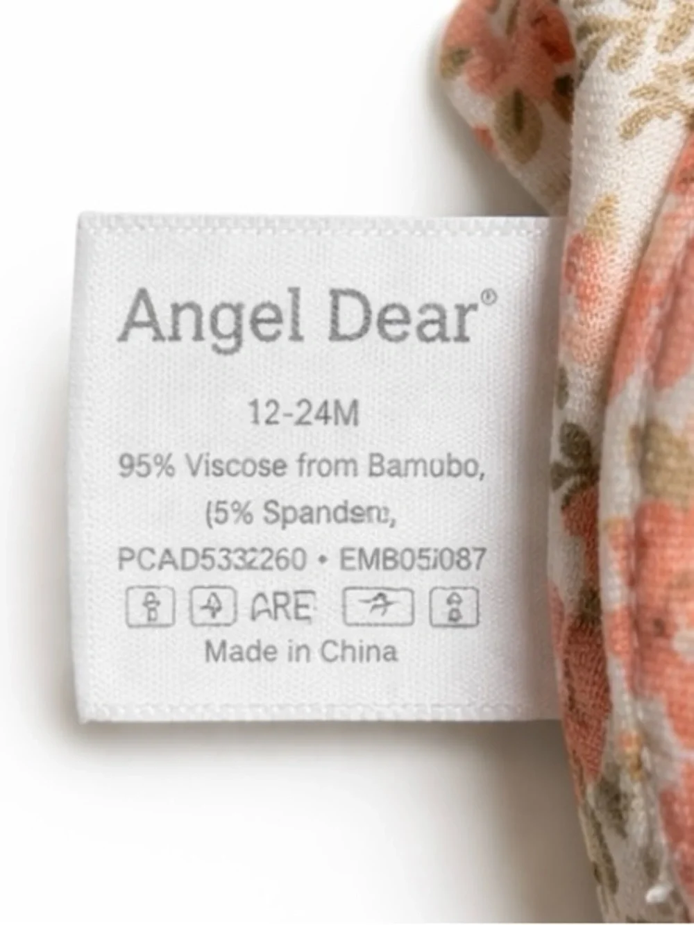 Angel Dear Baby Headband Bundle 3 Floral Lavender Bow Bamboo NWT